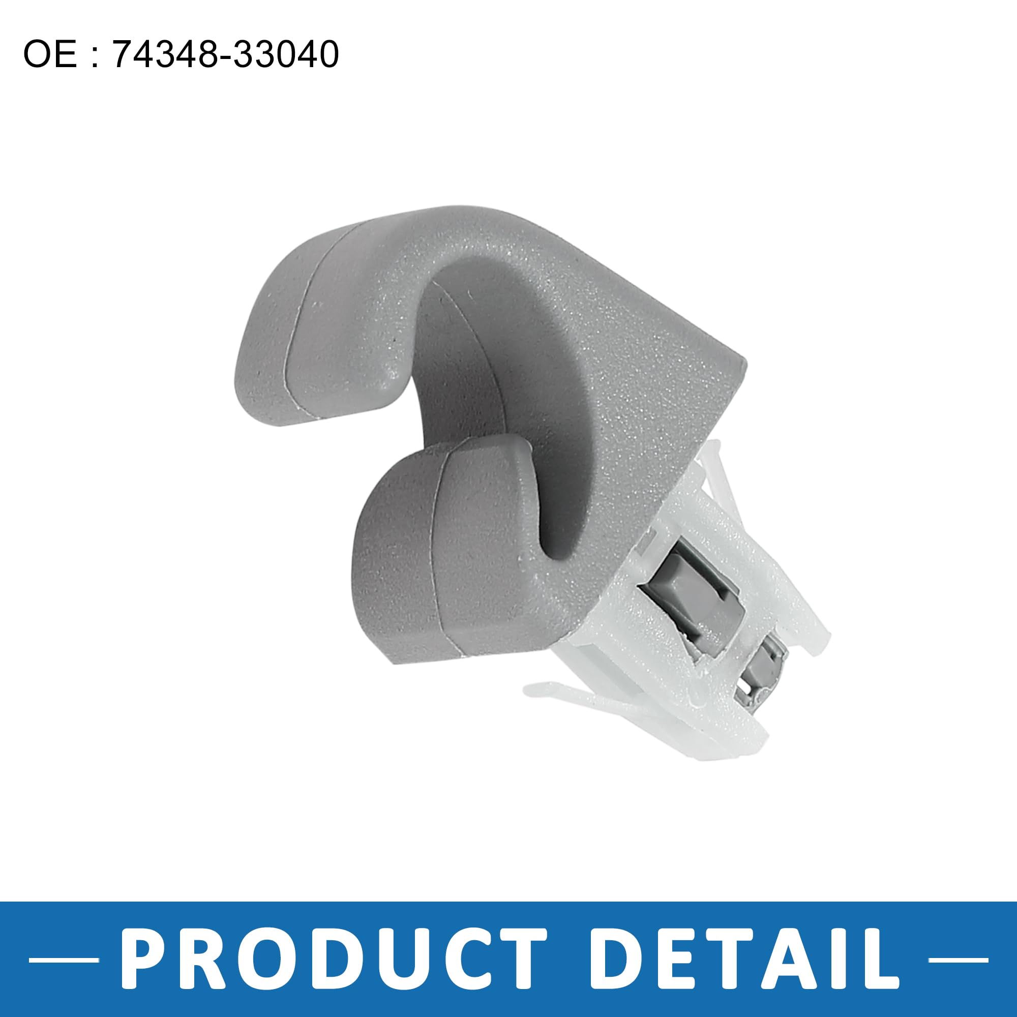 MIさま専用 74348)サン バイザー ホルダー トヨタ トヨタ純正品番先頭74